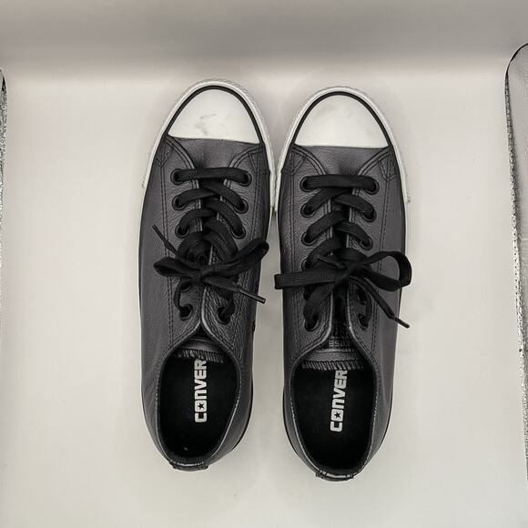 Converse All-Star 544924C Grey Metallic Low Top Women’s Sneakers Size 8 - Picture 5 of 9